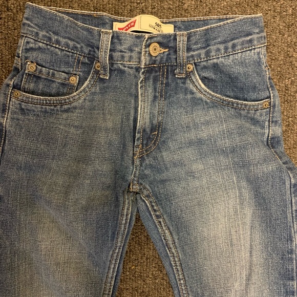Levi’s Girls 505 Straight Cut Jeans - Picture 2 of 13